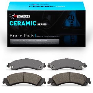 Cadillac Escalade Brake Pads - Rear - R1 Concepts - Ceramic - `00-`06